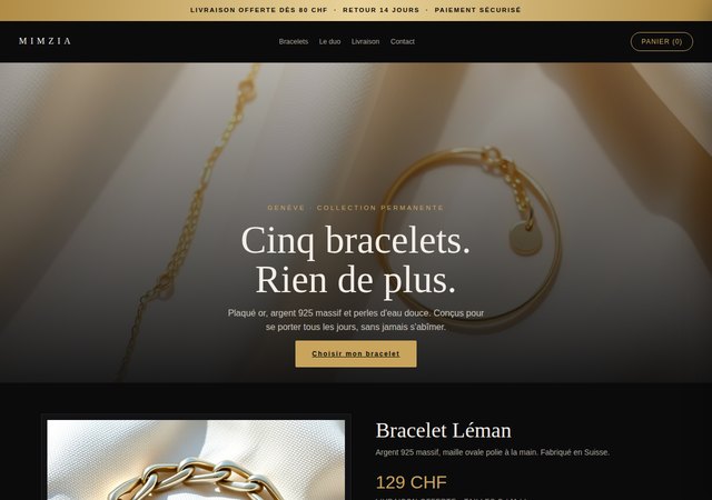 Aperçu du modèle Nuit premium